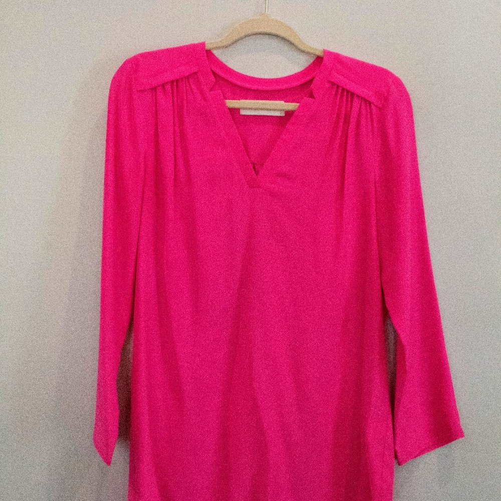 Amanda Uprichard Bright Pink Top